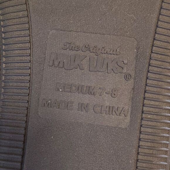 MUK LUKS Devyn Animal Printed Sherpa Slingbacks & Dearforms Slippers Lot Med 7/8 - Picture 9 of 16